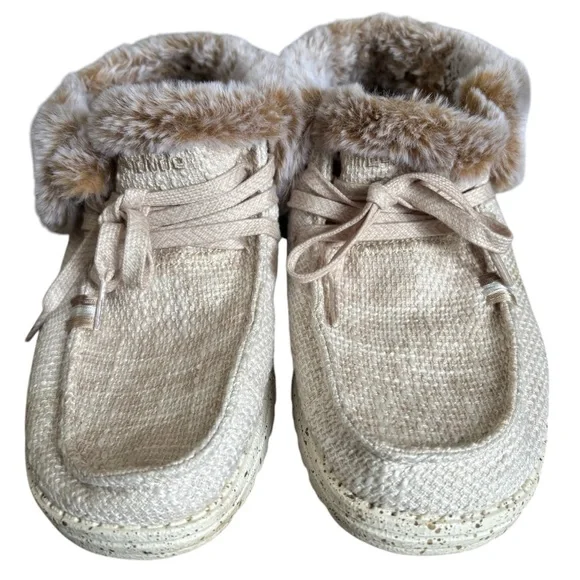 Hey Dude Women's Britt Shoes Leo Silver size 8 - Picture 3 of 8